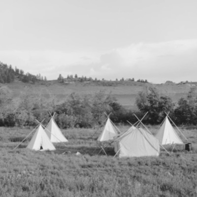 Photograph by Peter de Lory from Henry Real Bird, shown with the 1997 award