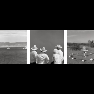 Photograph by Peter de Lory from Once Upon a Time in the West, shown with the 1985 solo show