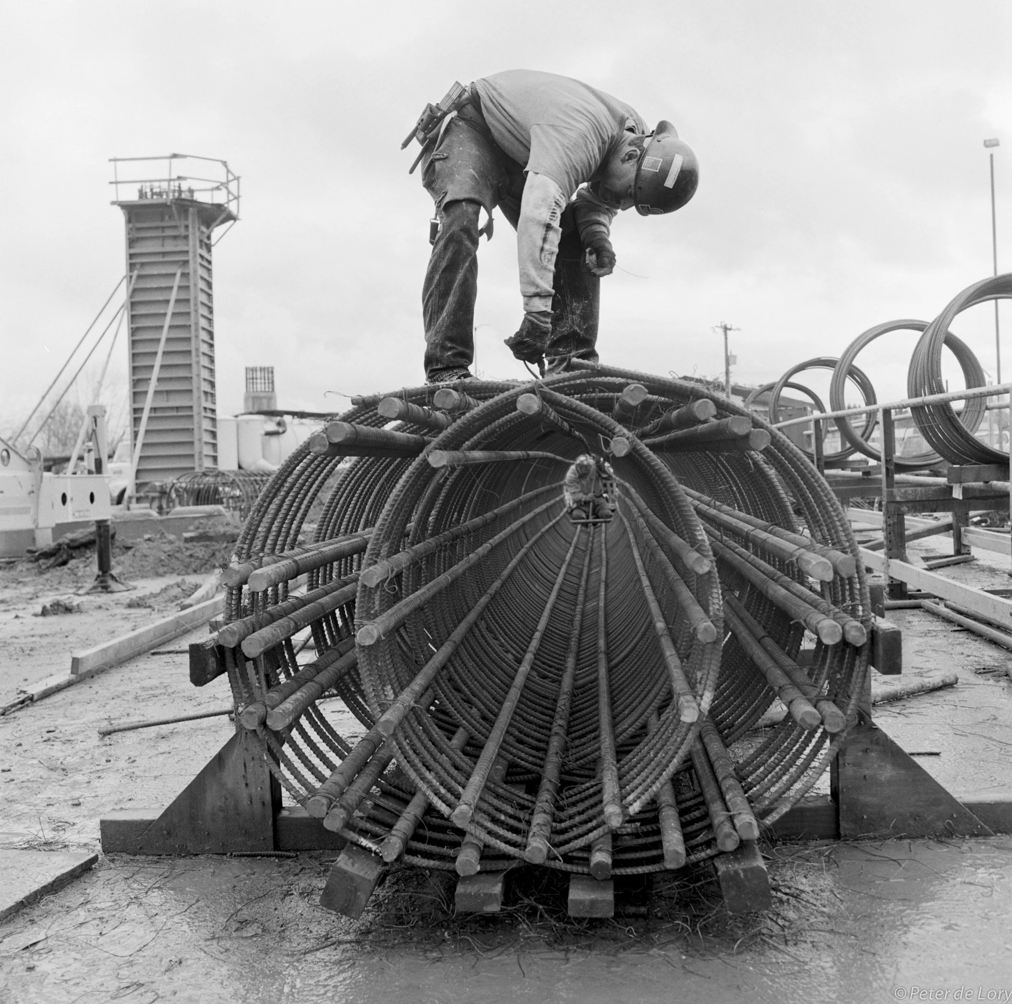 Railwork — Sound Transit light rail construction, by Peter de Lory