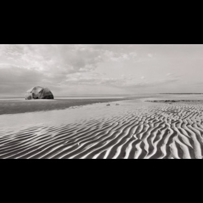 Photograph by Peter de Lory from The Rock, shown with the 2000 collection